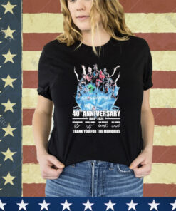 Official Ghostbusters Frozen Empire 40th Anniversary 1984-2024 Thank You For The Memories Shirt