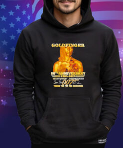 Official Goldfinger 60th Anniversary 1964-2024 Thank You For The Memories Shirt