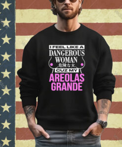 Official I Feel Like A Dangerous Woman Cuz My Areolas Grande Shirt