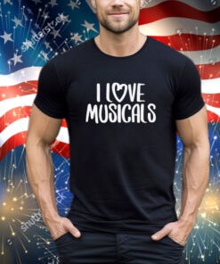 Official I Love Musicals 2024 Shirt