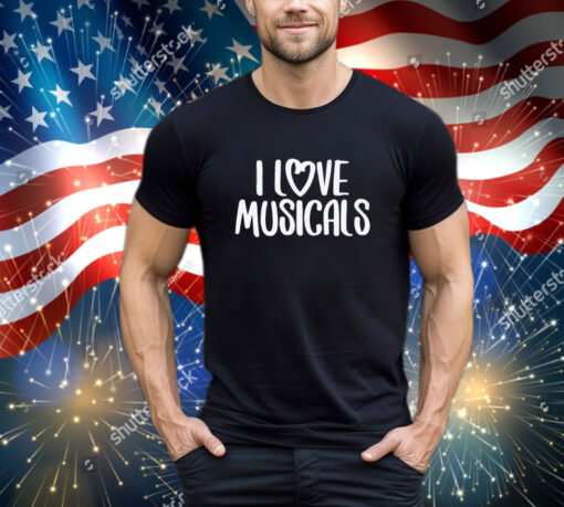 Official I Love Musicals 2024 Shirt