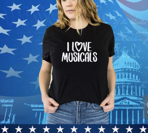 Official I Love Musicals 2024 Shirt