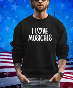 Official I Love Musicals 2024 Shirt