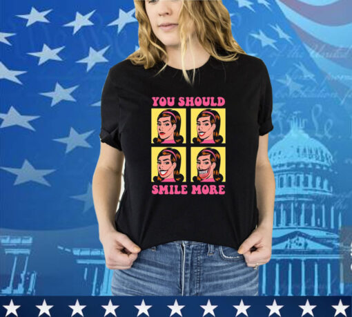 Official Katie Mansfield You Should Smile More Shirt