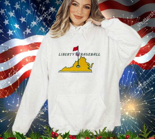 Official Liberty Flames Liberty Baseball Golf Shirt