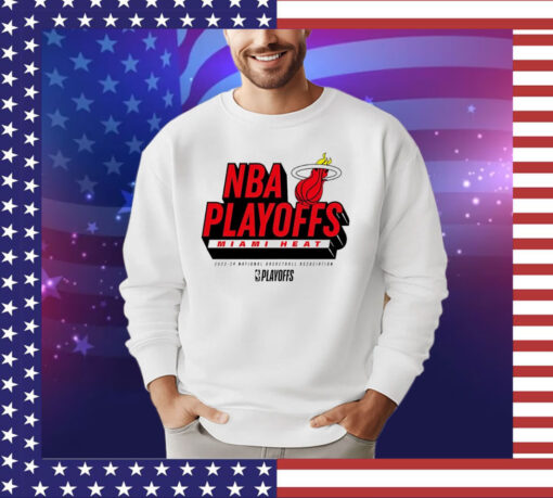 Official Miami Heat 2024 NBA Playoffs Defensive Stance shirt