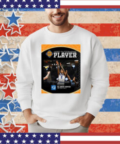 Official Most Outstanding Player Al Amir Dawes Seton Hall NIT Logo shirt