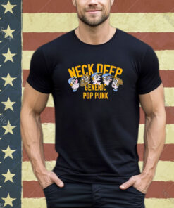 Official Neck Deep Generic Pop Punk Cartoon Faces Us Shirt