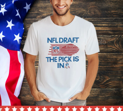 Official New England Patriots NFL Draft shirt