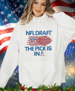 Official New England Patriots NFL Draft shirt