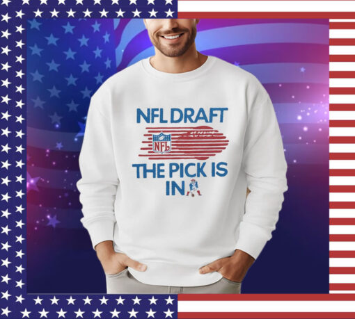 Official New England Patriots NFL Draft shirt