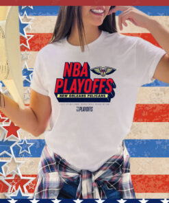 Official New Orleans Pelicans 2024 NBA Playoffs Defensive Stance shirt