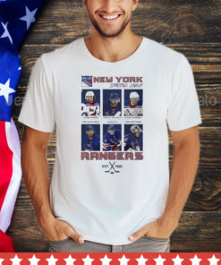 Official New York Rangers Starting Lineup Shirt
