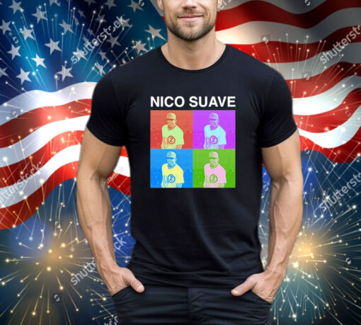 Official Nico Suave Baseball Player Colorful Images shirt