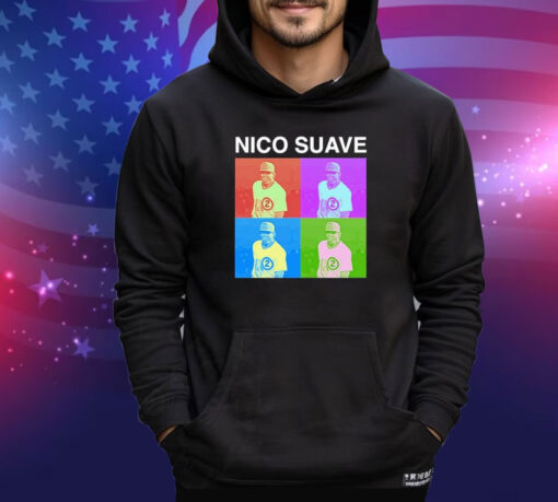 Official Nico Suave Baseball Player Colorful Images shirt