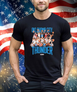 Official Okc Thunder 2024 Playoff Roster shirt