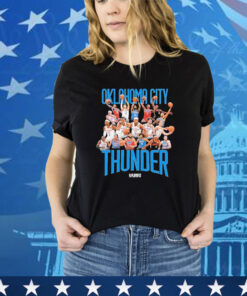 Official Okc Thunder 2024 Playoff Roster shirt