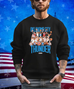 Official Okc Thunder 2024 Playoff Roster shirt