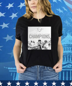 Official Oklahoma City Blue 2023 2024 NBA G League Champions Team Celebration shirt