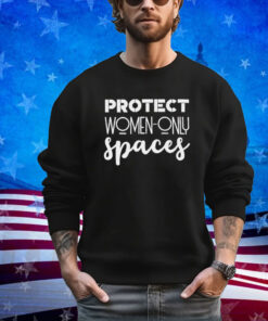 Official Protect Women Only Spaces Black Shirt