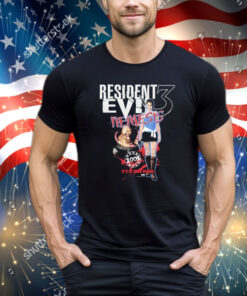 Official Resident Evil 3 Nemesis Pure 100% Evil It’s In Your Blood shirt