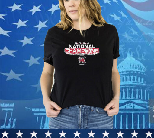 Official South Carolina Gamecocks 2024 Ncaa Women’s Basketball National Champions Bracket T-Shirt