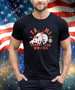 Official Tammi Trd Mrk Combat Club Man Vs Tiger shirt