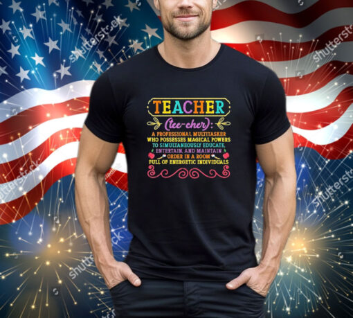 Official Teaching School Teacher 2024 Shirt