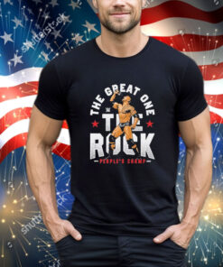 Official The Rock 500 Level The Great One Shirt