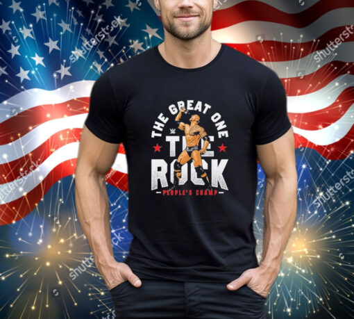 Official The Rock 500 Level The Great One Shirt