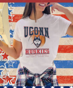 Official Uconn Huskies Gameday Couture Women’s 2024 Ncaa Men’s Basketball National Champions Oversized Shirt