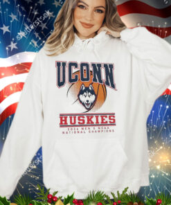 Official Uconn Huskies Gameday Couture Women’s 2024 Ncaa Men’s Basketball National Champions Oversized Shirt