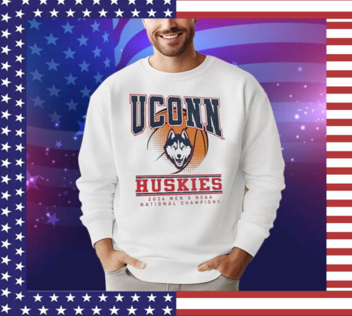 Official Uconn Huskies Gameday Couture Women’s 2024 Ncaa Men’s Basketball National Champions Oversized Shirt