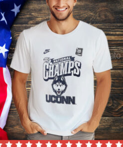 Official Uconn Huskies Nike Youth 2024 Ncaa Men’s Basketball National Champions Retro Shirt