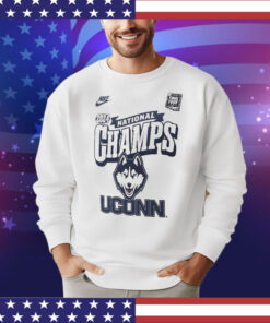 Official Uconn Huskies Nike Youth 2024 Ncaa Men’s Basketball National Champions Retro Shirt