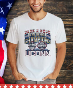 Official Uconn Mbb 2024 National Champions Back To Back Banners shirt