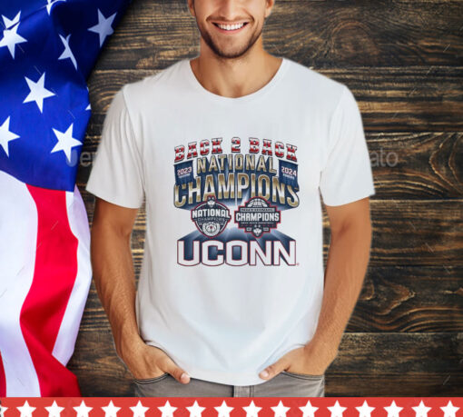 Official Uconn Mbb 2024 National Champions Back To Back Banners shirt