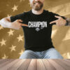Official Uconn Men’s Basketball Donovan Clingan Champion Shirt