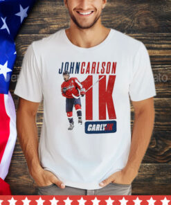 Official Washington Capitals John Carlson’s 1,000-game Carly1k shirt