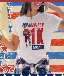 Official Washington Capitals John Carlson’s 1,000-game Carly1k shirt