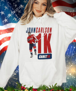 Official Washington Capitals John Carlson’s 1,000-game Carly1k shirt