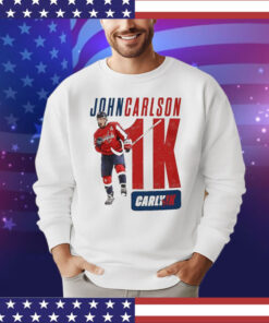 Official Washington Capitals John Carlson’s 1,000-game Carly1k shirt