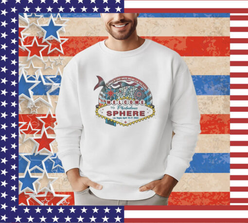 Official Wombat Matt Phish Inspired Sphere Las Vegas Shirt
