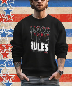 Official Wrestlemania 40 Bloodline Rules Shirt