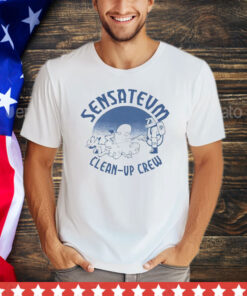 Official sensatevm clean-up crew shirt
