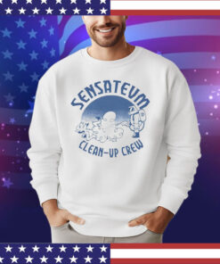 Official sensatevm clean-up crew shirt