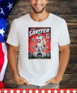 Ohio State Buckeyes #33 Jack Sawyer NIL Comic shirt
