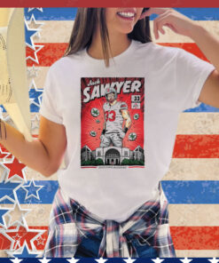 Ohio State Buckeyes #33 Jack Sawyer NIL Comic shirt