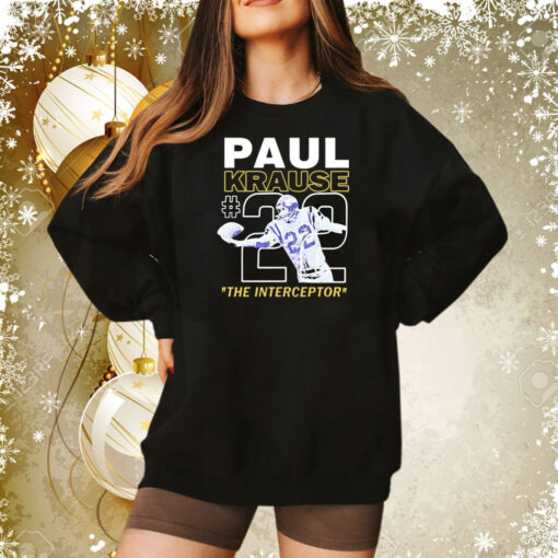 Paul Krause The Interceptor 22 Tee Shirt