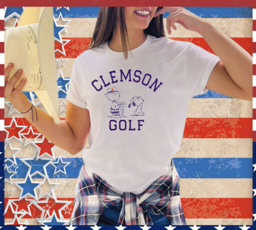 Peanuts Clemson Tigers Golf 2024 shirt